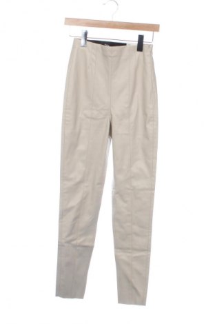 Дамски панталон Zara, Размер XS, Цвят Екрю, Цена 32,00 €