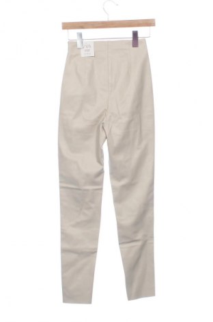 Дамски панталон Zara, Размер XS, Цвят Екрю, Цена 32,00 €
