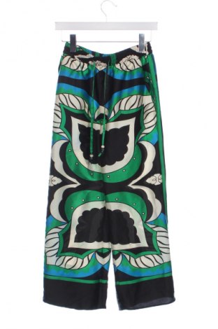 Γυναικείο παντελόνι Zara, Μέγεθος XS, Χρώμα Πολύχρωμο, Τιμή 14,00 €
