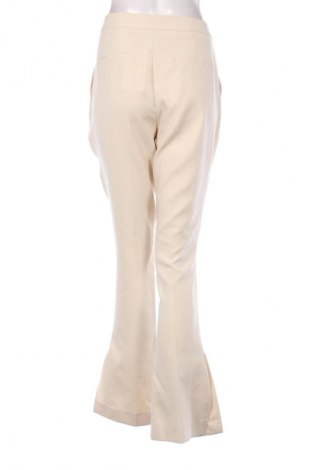 Damskie spodnie Zara, Rozmiar M, Kolor ecru, Cena 171,47 zł