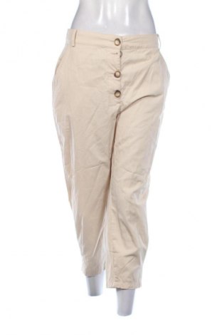 Dámske nohavice Zara, Veľkosť XL, Farba Béžová, Cena  15,95 €