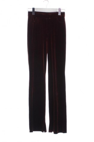 Damskie spodnie Zara, Rozmiar XS, Kolor Brązowy, Cena 73,94 zł