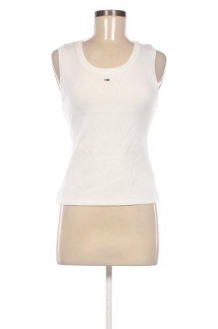 Damentop Tommy Jeans, Größe L, Farbe Weiß, Preis € 33,99, #135750310