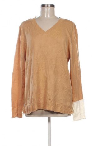 Damski sweter Basic Editions, Rozmiar XXL, Kolor Beżowy, Cena 23,99 zł