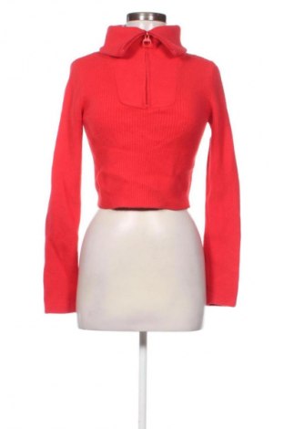 Damski sweter Bershka, Rozmiar L, Kolor Czerwony, Cena 38,99 zł