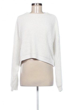 Γυναικείο πουλόβερ Bershka, Μέγεθος M, Χρώμα Εκρού, Τιμή 15,00 €