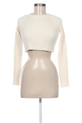 Γυναικείο πουλόβερ Bershka, Μέγεθος XS, Χρώμα Εκρού, Τιμή 10,99 €