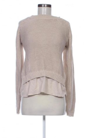 Damenpullover Bershka, Größe M, Farbe Beige, Preis 19,99 €