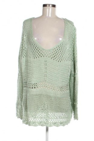 Дамски пуловер Body Flirt, Размер XL, Цвят Зелен, Цена 5,62 €