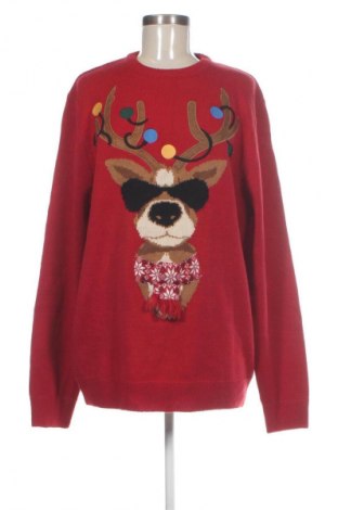 Dámský svetr C&A, Velikost XL, Barva Červená, Cena  299,00 Kč