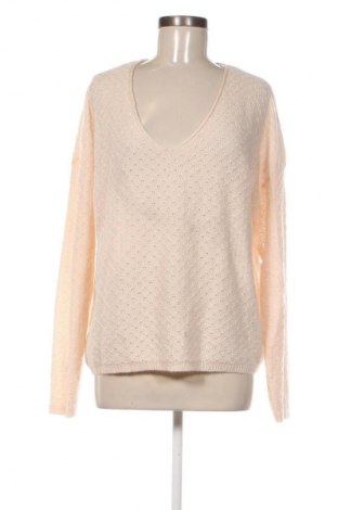 Γυναικείο πουλόβερ Camaieu, Μέγεθος L, Χρώμα Εκρού, Τιμή 9,99 €