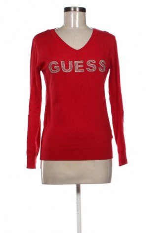 Дамски пуловер Guess, Размер M, Цвят Червен, Цена 35,00 €