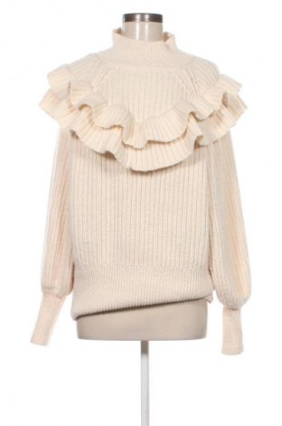 Dámský svetr H&M, Velikost L, Barva Krémová, Cena  420,00 Kč