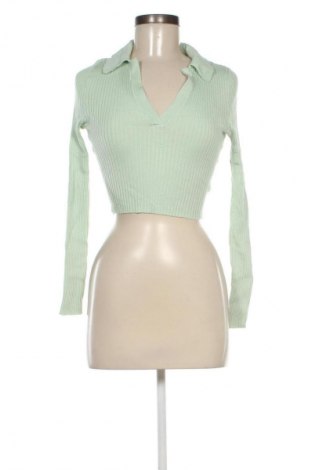 Дамски пуловер H&M Divided, Размер S, Цвят Зелен, Цена 5,11 €