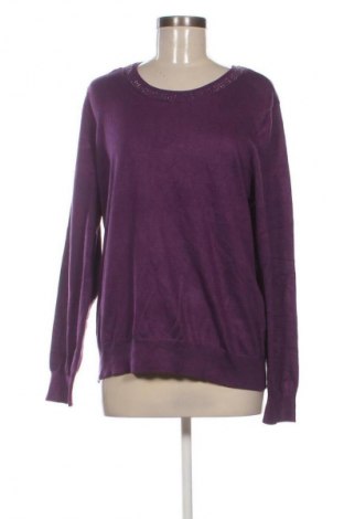 Γυναικείο πουλόβερ Jaclyn Smith, Μέγεθος XL, Χρώμα Βιολετί, Τιμή 9,99 €