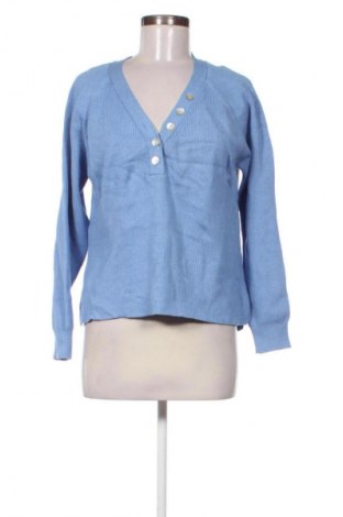 Дамски пуловер Just Jeans, Размер L, Цвят Син, Цена 4,60 €