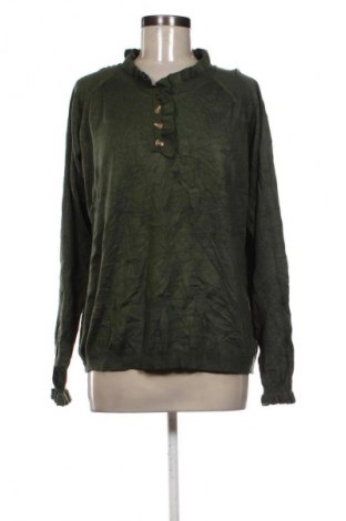 Дамски пуловер JustFashionNow, Размер XXL, Цвят Зелен, Цена 15,33 €