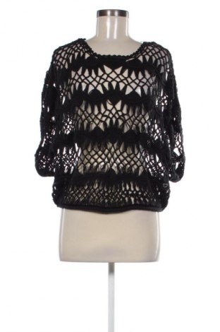 Γυναικείο πουλόβερ Lisa Tossa, Μέγεθος M, Χρώμα Μαύρο, Τιμή 20,91 €