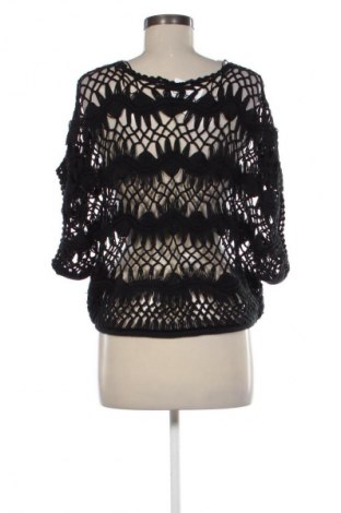 Γυναικείο πουλόβερ Lisa Tossa, Μέγεθος M, Χρώμα Μαύρο, Τιμή 20,91 €