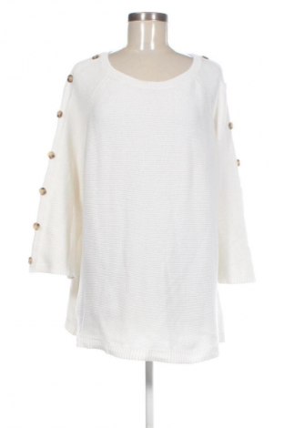 Дамски пуловер Liz Claiborne, Размер XXL, Цвят Бял, Цена 15,00 €