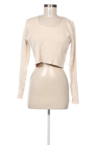 Дамски пуловер Monki, Размер L, Цвят Екрю, Цена 13,29 €