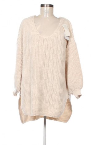 Dámský svetr NEW COLLECTION, Velikost 3XL, Barva Krémová, Cena  1 348,00 Kč