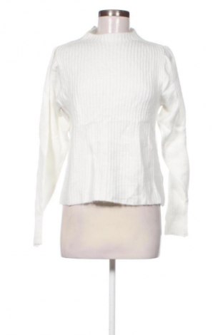 Γυναικείο πουλόβερ Pieces, Μέγεθος L, Χρώμα Λευκό, Τιμή 30,99 €