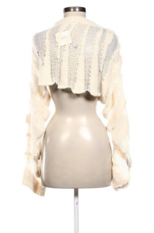 Дамски пуловер Pull&Bear, Размер XS, Цвят Екрю, Цена 8,18 €