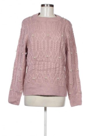 Дамски пуловер Rockmans, Размер M, Цвят Пепел от рози, Цена 5,62 €