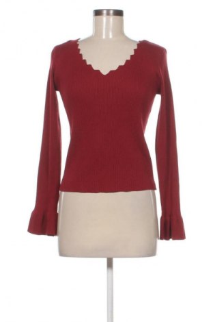 Dámský svetr SHEIN, Velikost M, Barva Červená, Cena  419,00 Kč