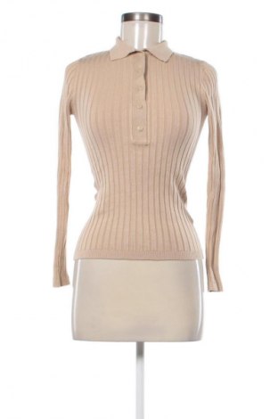 Дамски пуловер Sinsay, Размер S, Цвят Бежов, Цена 15,00 €