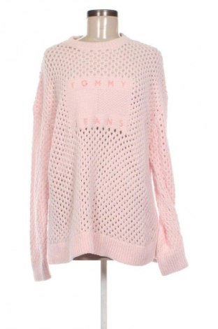 Damski sweter Tommy Jeans, Rozmiar M, Kolor Różowy, Cena 172,99 zł, #135747581