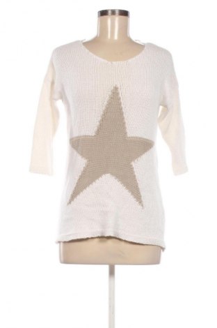 Γυναικείο πουλόβερ Key Largo, Μέγεθος S, Χρώμα Λευκό, Τιμή 7,99 €