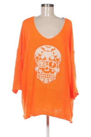 Дамски пуловер Unbranded, Размер XXL, Цвят Оранжев, Цена 7,66 €