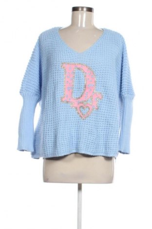 Дамски пуловер Unbranded, Размер XL, Цвят Син, Цена 15,33 €