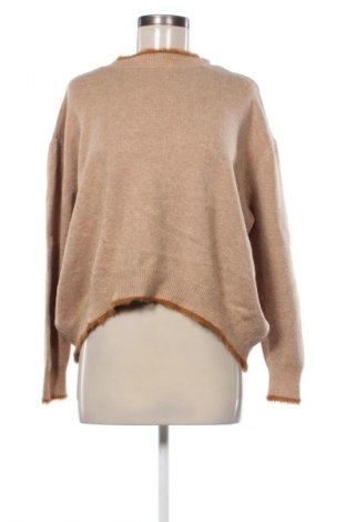 Дамски пуловер Unbranded, Размер M, Цвят Бежов, Цена 15,00 €