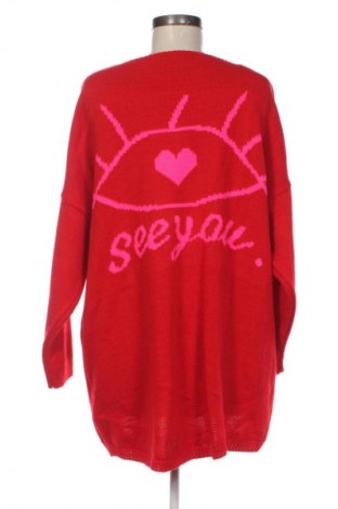 Γυναικείο πουλόβερ Unbranded, Μέγεθος M, Χρώμα Κόκκινο, Τιμή 10,99 €