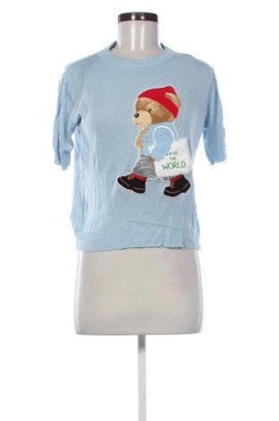 Дамски пуловер Unbranded, Размер M, Цвят Син, Цена 15,00 €