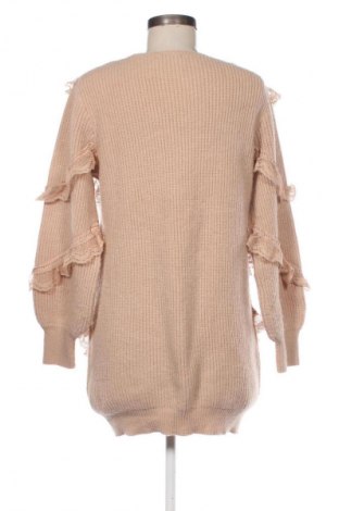 Дамски пуловер Unbranded, Размер L, Цвят Бежов, Цена 15,00 €