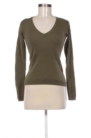 Дамски пуловер United Colors Of Benetton, Размер XS, Цвят Зелен, Цена 21,00 €