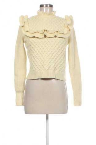 Γυναικείο πουλόβερ Zara, Μέγεθος L, Χρώμα Κίτρινο, Τιμή 14,00 €