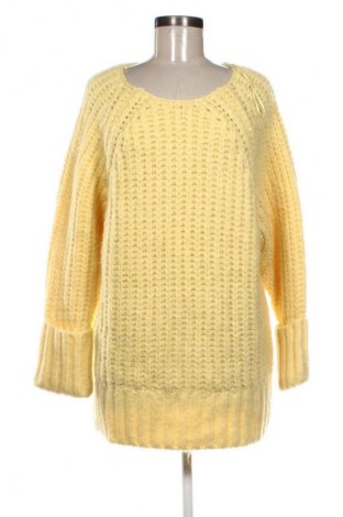 Pulover de femei Zara, Mărime L, Culoare Galben, Preț 85,99 Lei