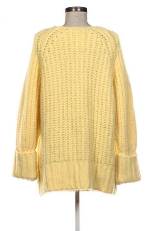 Pulover de femei Zara, Mărime L, Culoare Galben, Preț 85,99 Lei