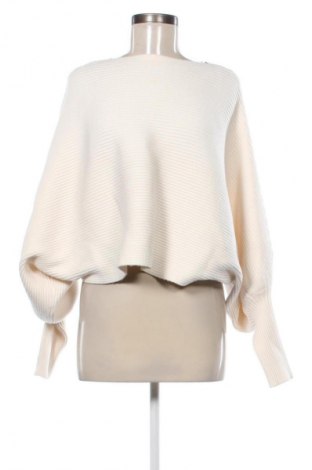 Γυναικείο πουλόβερ Zara, Μέγεθος L, Χρώμα Λευκό, Τιμή 37,40 €