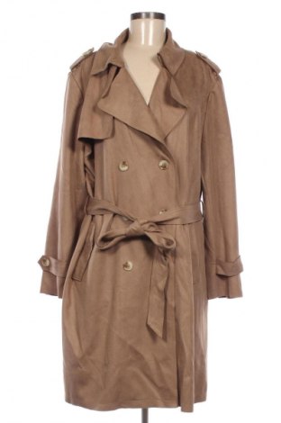 Γυναικεία καμπαρντίνα Jana Ina, Μέγεθος XXL, Χρώμα Καφέ, Τιμή 111,45 €