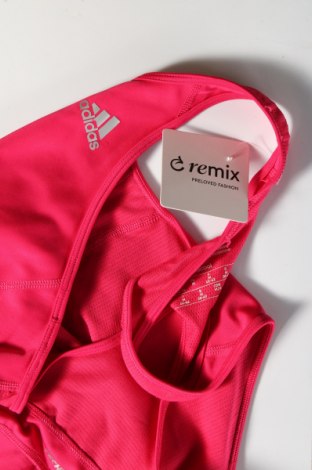 Γυναίκειο αθλητικό τοπ Adidas, Μέγεθος M, Χρώμα Ρόζ , Τιμή 17,00 €