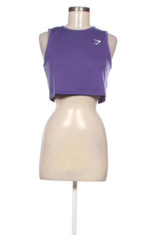 Γυναίκειο αθλητικό τοπ Gymshark, Μέγεθος S, Χρώμα Βιολετί, Τιμή 10,00 €