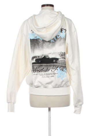 Γυναικείο φούτερ Bershka, Μέγεθος XS, Χρώμα Εκρού, Τιμή 9,99 €