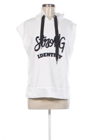 Γυναικείο φούτερ Comma,, Μέγεθος S, Χρώμα Λευκό, Τιμή 17,99 €