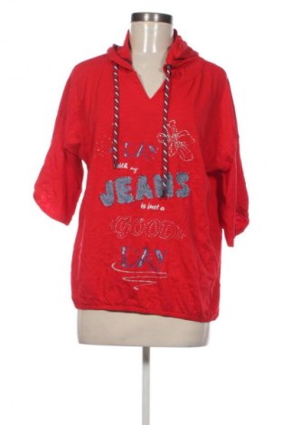 Dámská mikina  Laura Torelli, Velikost M, Barva Červená, Cena  439,00 Kč